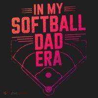 In My Softball Dad Era Softball Team Dad Softball Dads Gift Beanie thumb 2