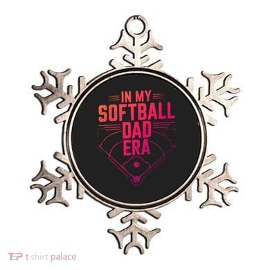 In My Softball Dad Era Softball Team Dad Softball Dads Gift Ornament