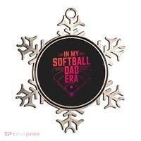 In My Softball Dad Era Softball Team Dad Softball Dads Gift Ornament thumb 0
