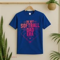 In My Softball Dad Era Softball Team Dad Softball Dads Gift T-Shirt thumb 2