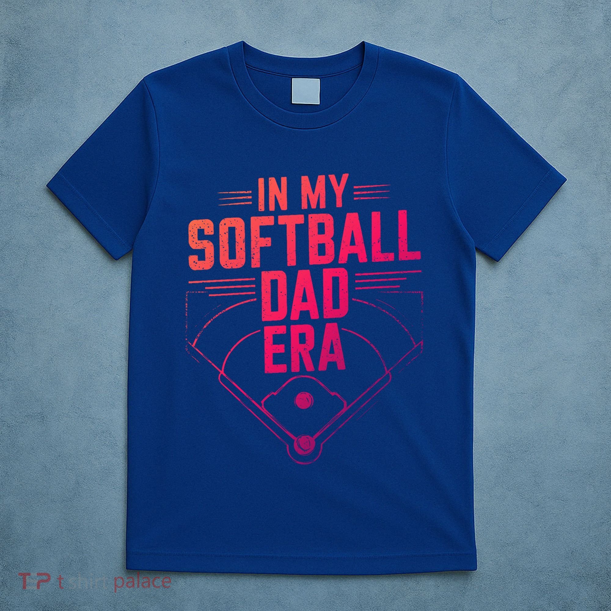 In My Softball Dad Era Softball Team Dad Softball Dads Gift T-Shirt