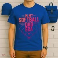 In My Softball Dad Era Softball Team Dad Softball Dads Gift T-Shirt thumb 6