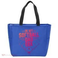 In My Softball Dad Era Softball Team Dad Softball Dads Gift Tote Bag thumb 0