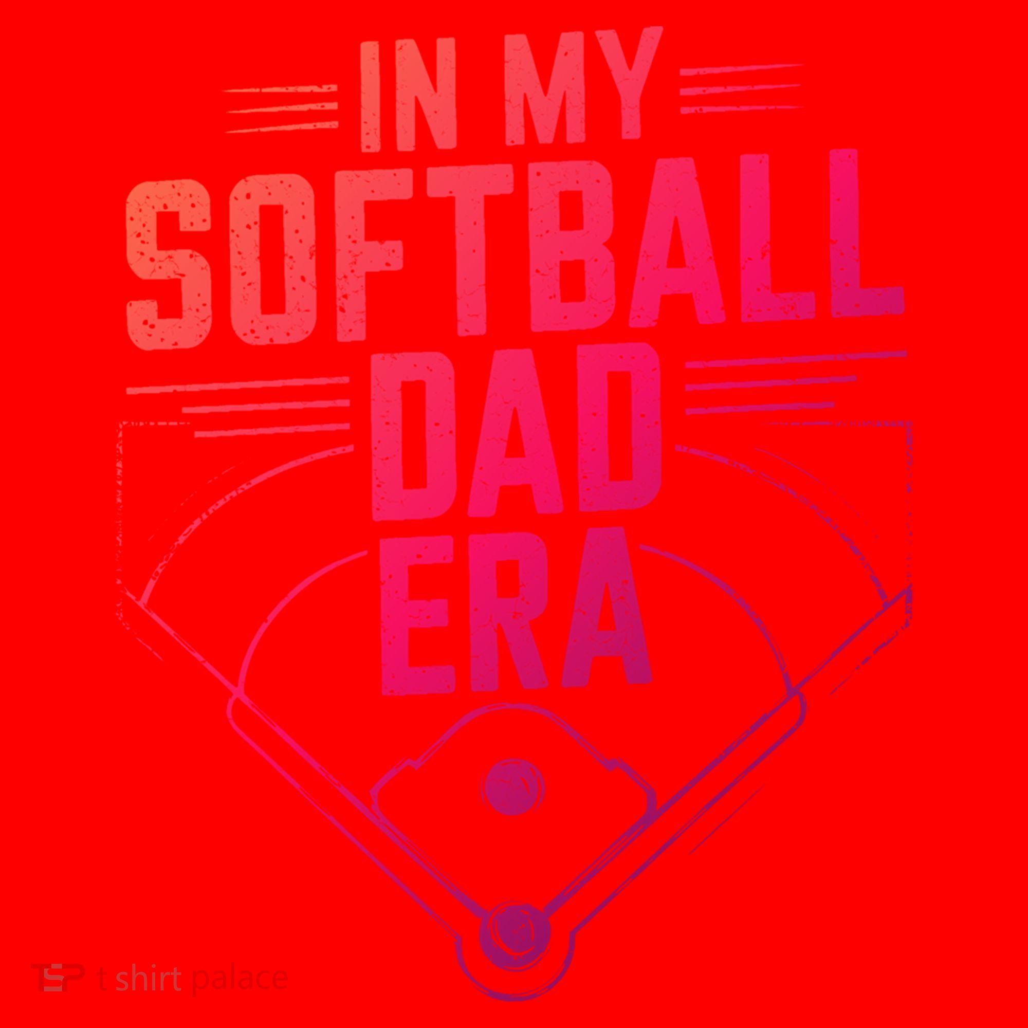In My Softball Dad Era Softball Team Dad Softball Dads Gift Santa Hat