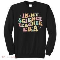 In My Science Teacher Era Retro Back To School Stem Teacher Sweatshirt thumb 0