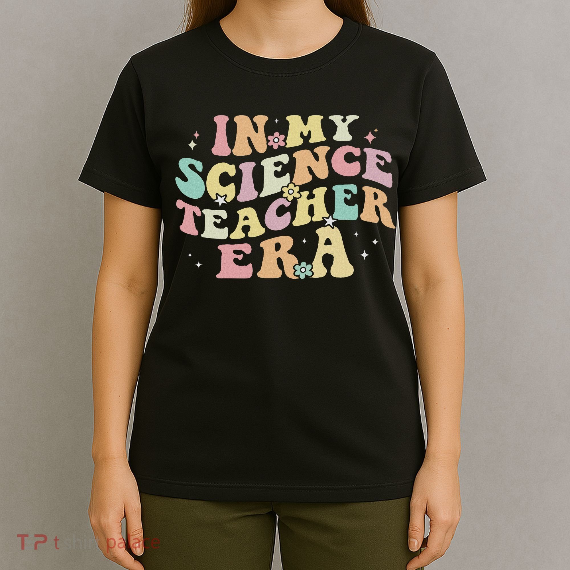 In My Science Teacher Era Retro Back To School Stem Teacher T-Shirt