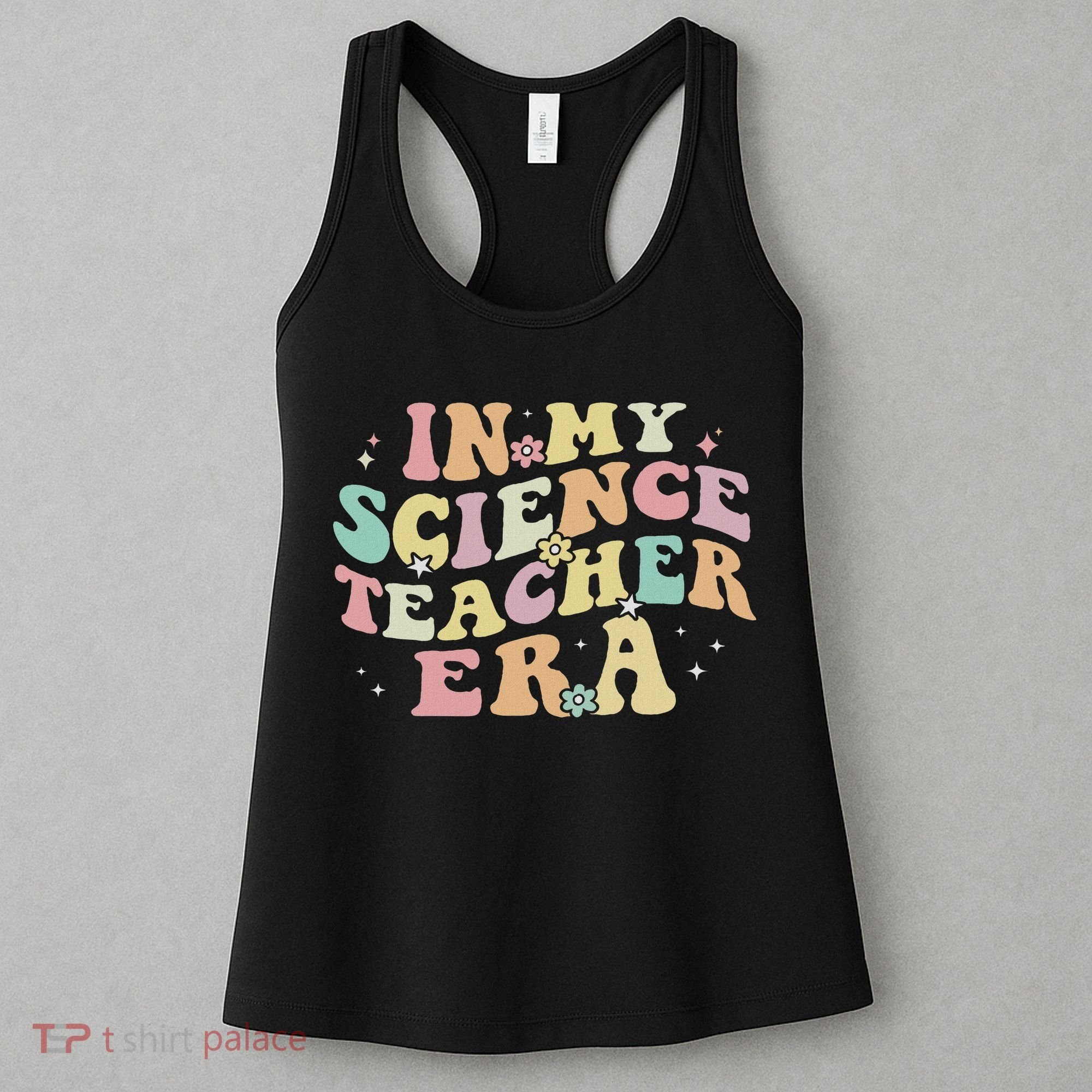 In My Science Teacher Era Retro Back To School Stem Teacher Women's Tank Top