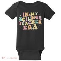 In My Science Teacher Era Retro Back To School Stem Teacher Baby Bodysuit thumb 0