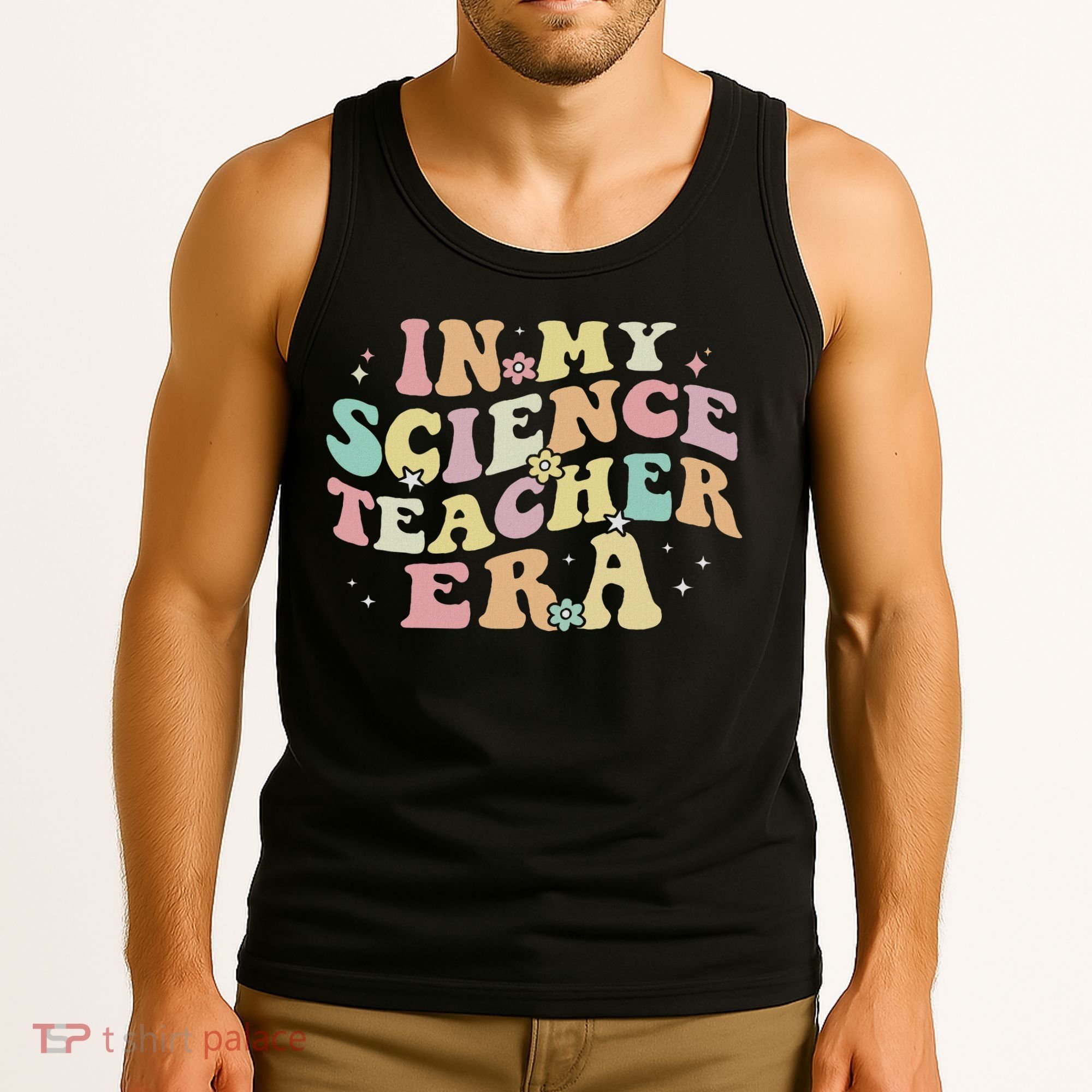In My Science Teacher Era Retro Back To School Stem Teacher Tank Top