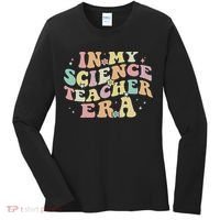 In My Science Teacher Era Retro Back To School Stem Teacher Women's Long Sleeve Shirt thumb 0