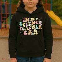 In My Science Teacher Era Retro Back To School Stem Teacher Kids Hoodie thumb 3