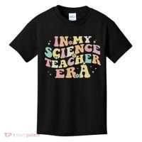 In My Science Teacher Era Retro Back To School Stem Teacher Kids T-Shirt thumb 0
