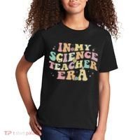In My Science Teacher Era Retro Back To School Stem Teacher Kids T-Shirt thumb 2