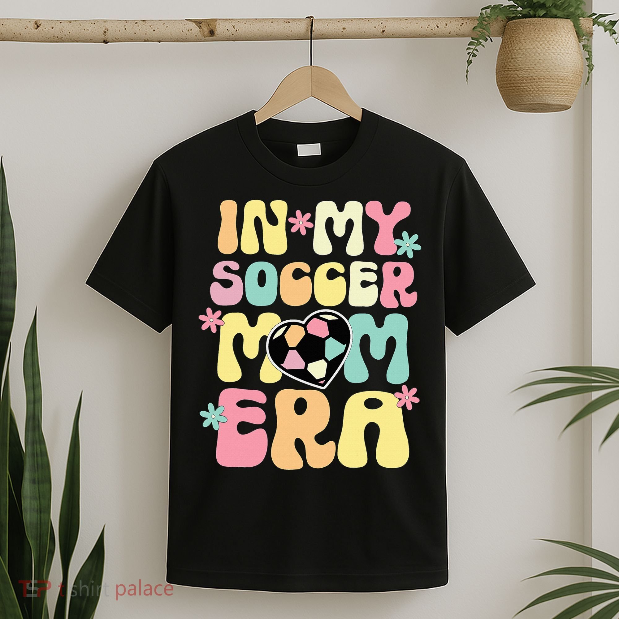 In My Soccer Mom Era Soccer Mama Funny Soccer Game Day T-Shirt