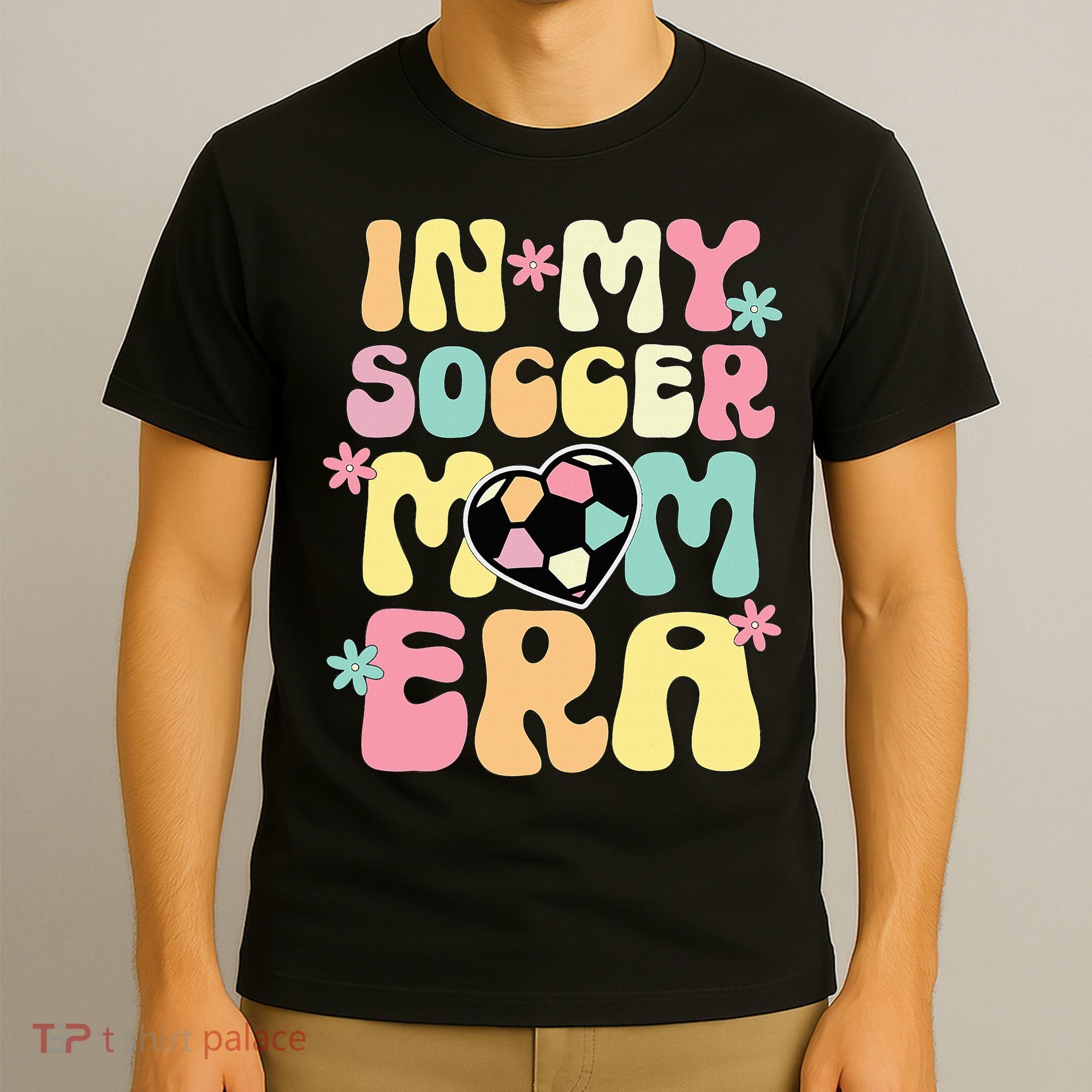 In My Soccer Mom Era Soccer Mama Funny Soccer Game Day T-Shirt