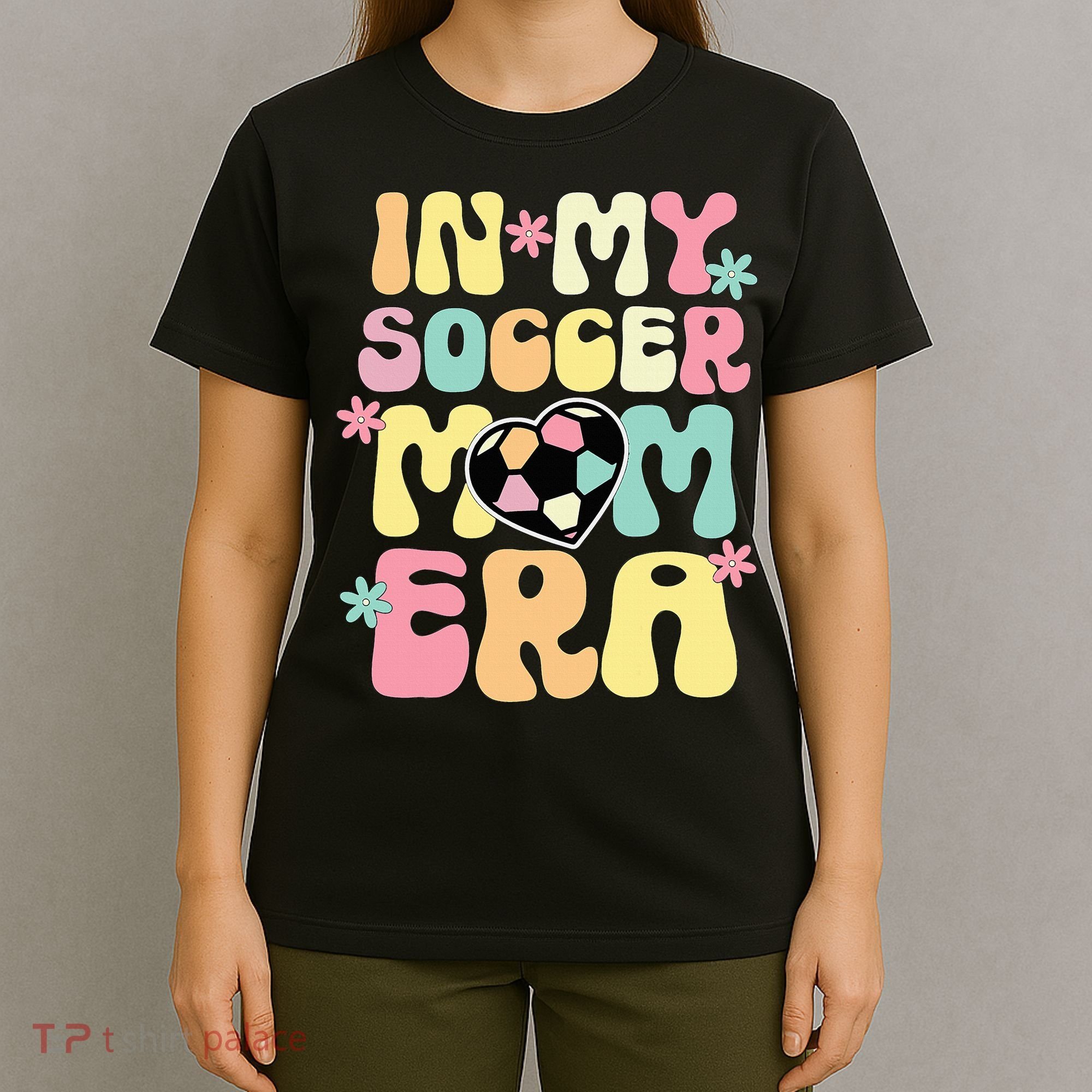In My Soccer Mom Era Soccer Mama Funny Soccer Game Day T-Shirt