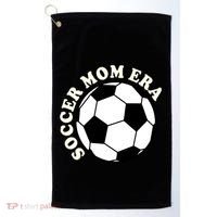 In My Soccer Mom Era Gift Golf Towel thumb 0