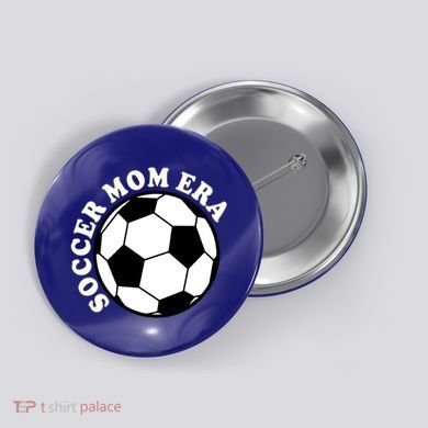 In My Soccer Mom Era Gift Button