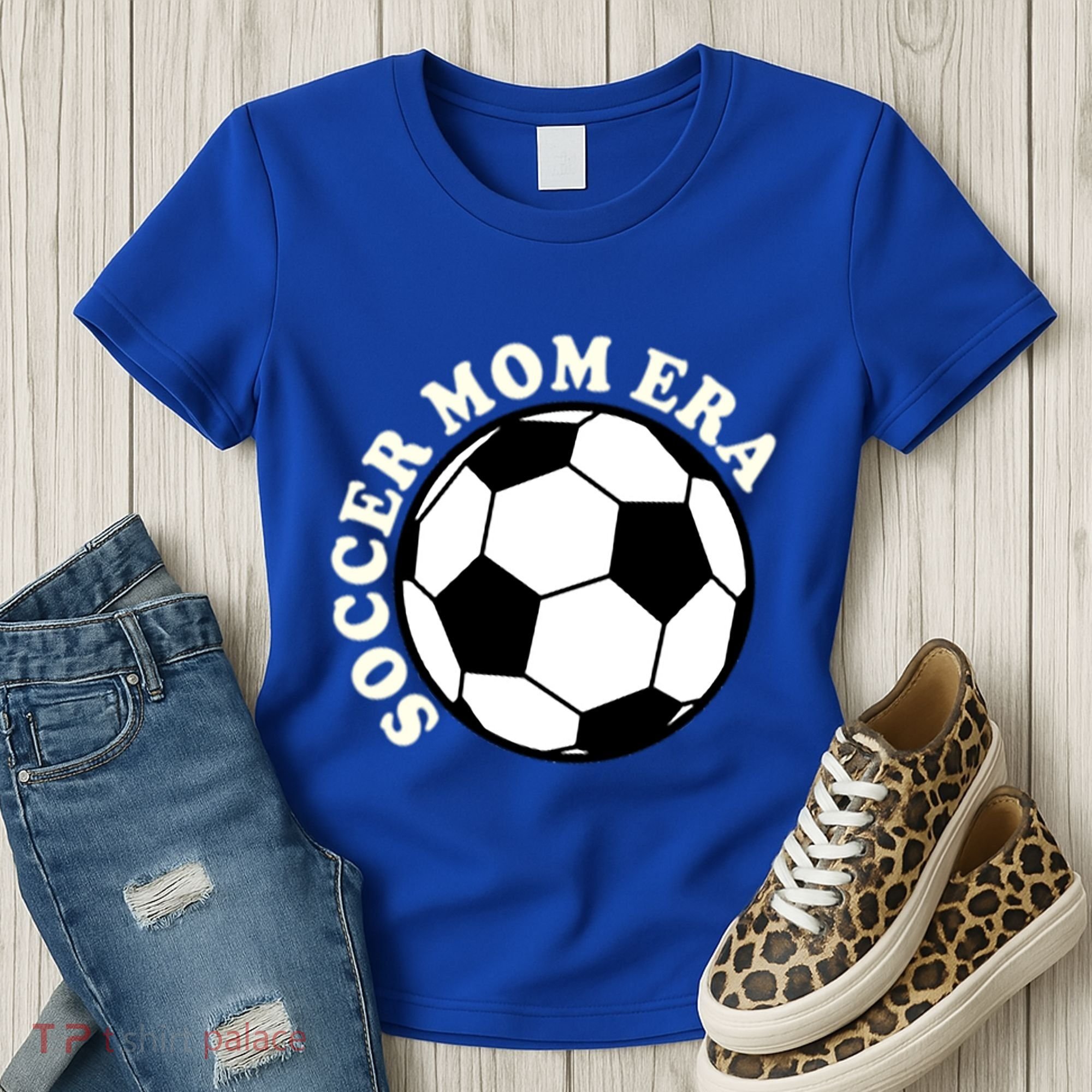 In My Soccer Mom Era Gift Women's T-Shirt