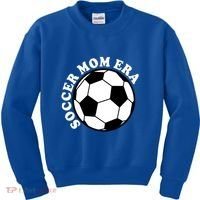 In My Soccer Mom Era Gift Kids Sweatshirt thumb 0