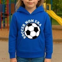 In My Soccer Mom Era Gift Kids Hoodie thumb 3