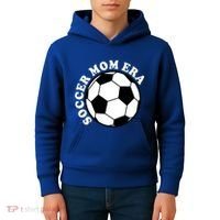 In My Soccer Mom Era Gift Kids Hoodie thumb 4
