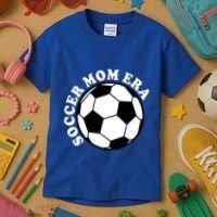 In My Soccer Mom Era Gift Kids T-Shirt thumb 3