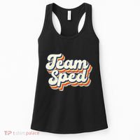 Inclusion Matters Special Education Team Sped Squad Teacher Women's Tank Top thumb 0