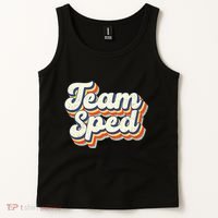 Inclusion Matters Special Education Team Sped Squad Teacher Tank Top thumb 2