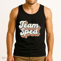 Inclusion Matters Special Education Team Sped Squad Teacher Tank Top thumb 3