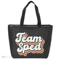 Inclusion Matters Special Education Team Sped Squad Teacher Tote Bag thumb 0