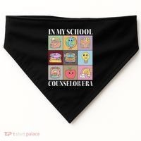 In My School Counselor Era Back To School Teacher Counseling USA-Made Doggie Bandana thumb 0
