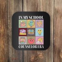 In My School Counselor Era Back To School Teacher Counseling Coaster thumb 0