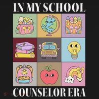 In My School Counselor Era Back To School Teacher Counseling Polo thumb 3