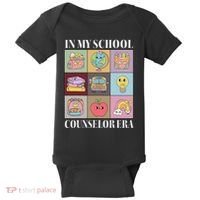 In My School Counselor Era Back To School Teacher Counseling Baby Bodysuit thumb 0