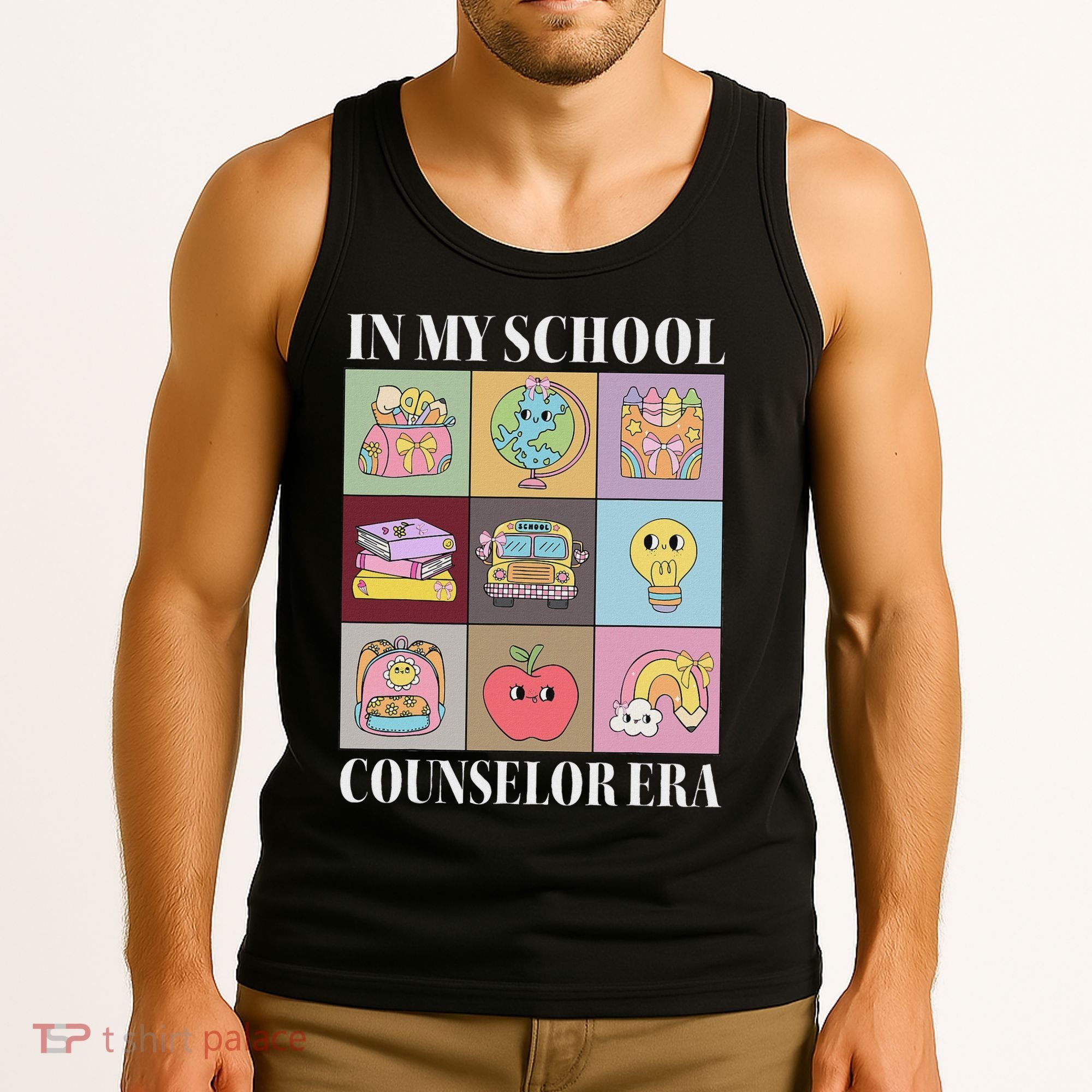 In My School Counselor Era Back To School Teacher Counseling Tank Top
