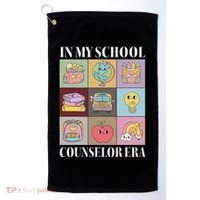 In My School Counselor Era Back To School Teacher Counseling Golf Towel thumb 0