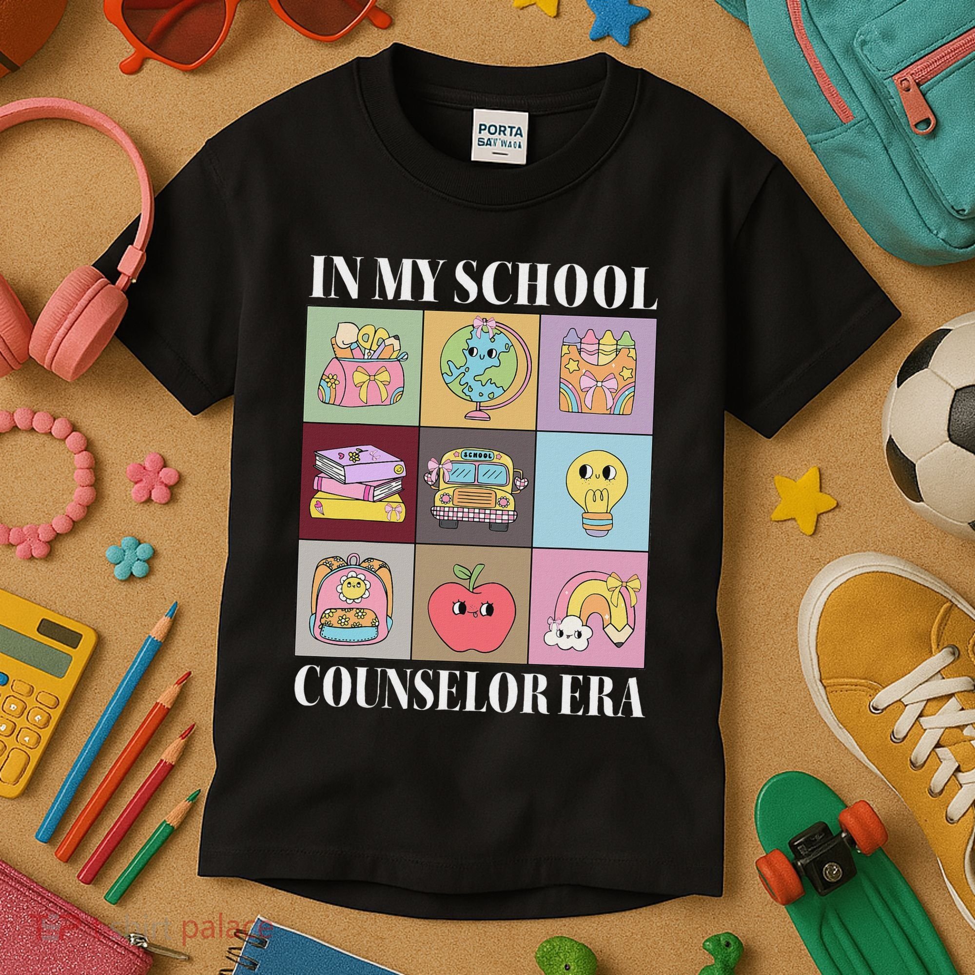 In My School Counselor Era Back To School Teacher Counseling Kids T-Shirt