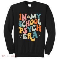 In My School Psych Era Retro School Psychologist Psychology Sweatshirt thumb 0