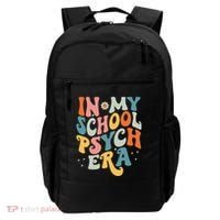 In My School Psych Era Retro School Psychologist Psychology Backpack thumb 0