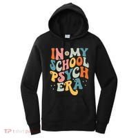 In My School Psych Era Retro School Psychologist Psychology Women's Hoodie thumb 0