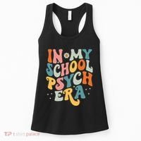 In My School Psych Era Retro School Psychologist Psychology Women's Tank Top thumb 0