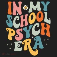 In My School Psych Era Retro School Psychologist Psychology Hat thumb 2