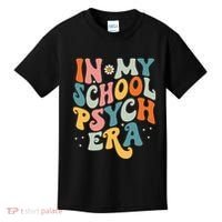 In My School Psych Era Retro School Psychologist Psychology Kids T-Shirt thumb 0