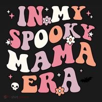 In My Spooky Mama Era Retro Halloween Witchy One Spooky Mom Gift Backpack thumb 2