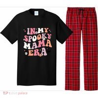 In My Spooky Mama Era Retro Halloween Witchy One Spooky Mom Gift Pajama Set thumb 0