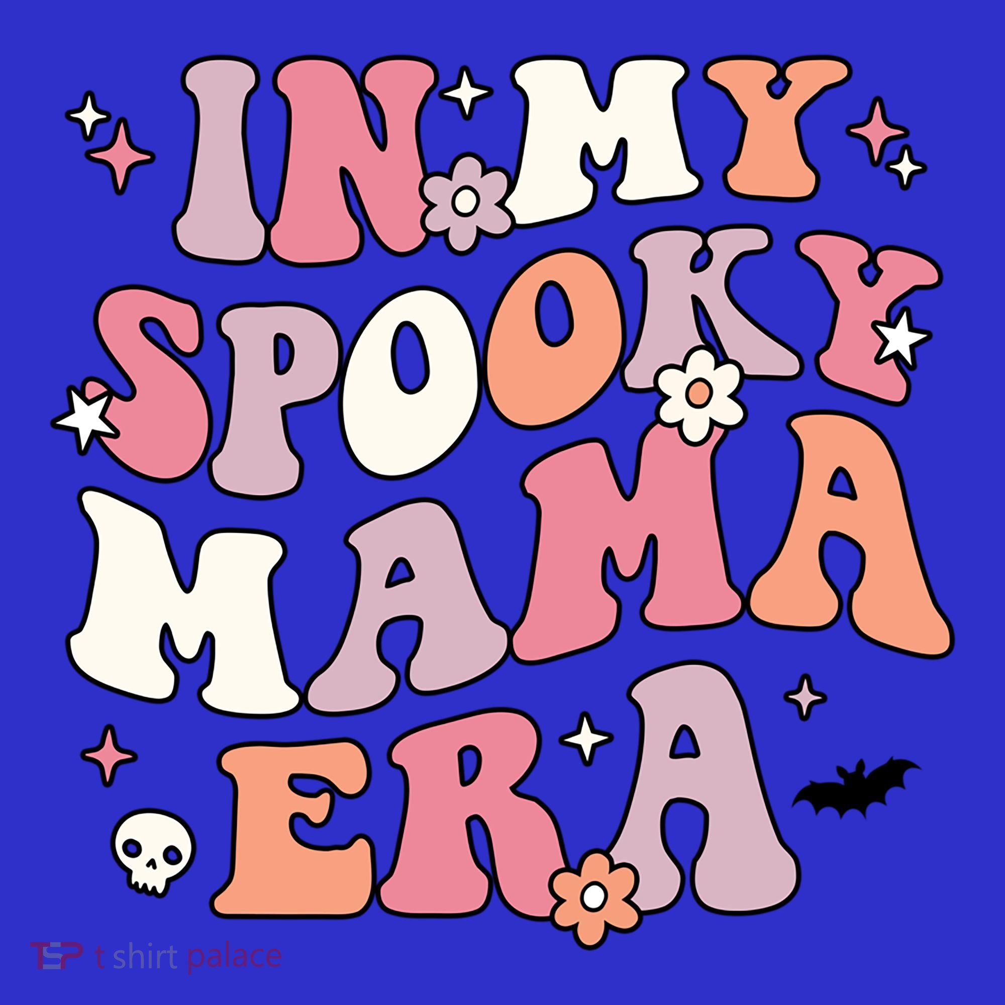 In My Spooky Mama Era Retro Halloween Witchy One Spooky Mom Gift Long Sleeve Shirt