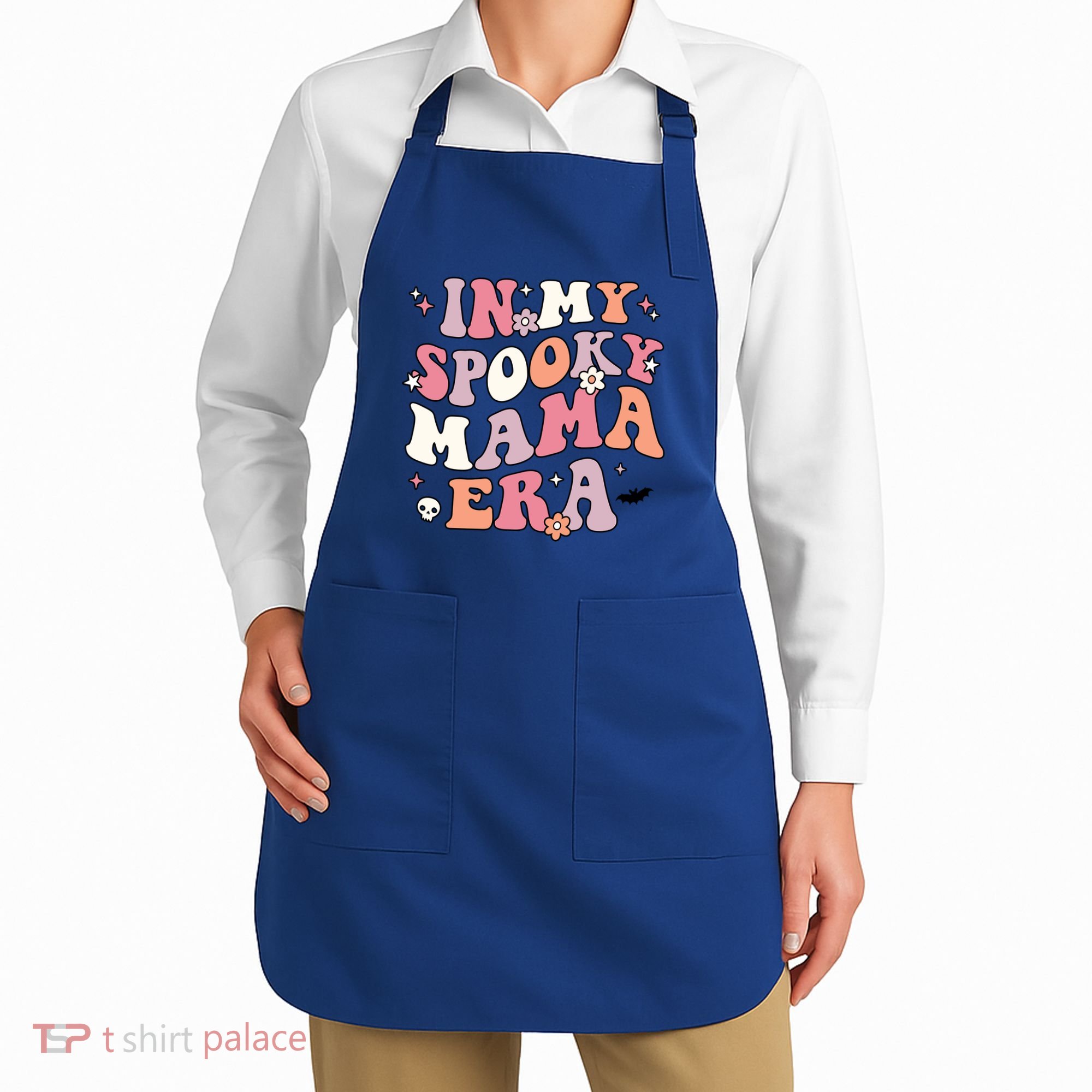 In My Spooky Mama Era Retro Halloween Witchy One Spooky Mom Gift Apron