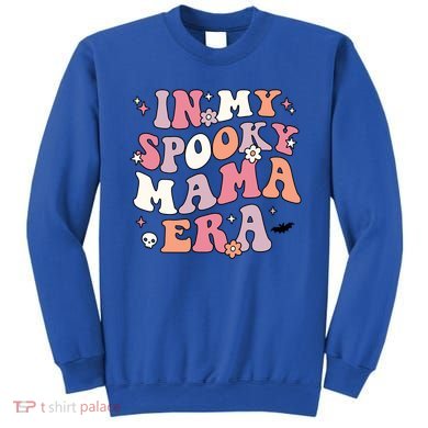 In My Spooky Mama Era Retro Halloween Witchy One Spooky Mom Gift Sweatshirt