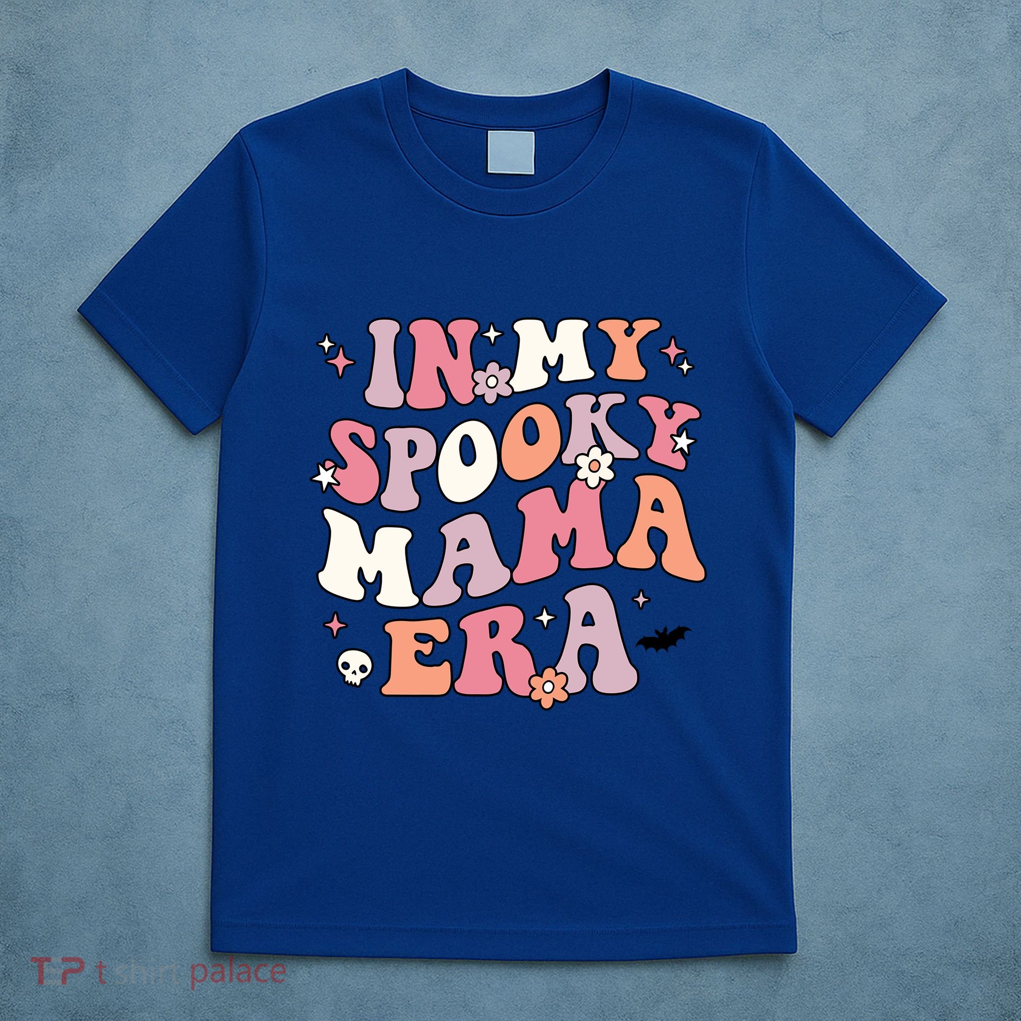 In My Spooky Mama Era Retro Halloween Witchy One Spooky Mom Gift T-Shirt